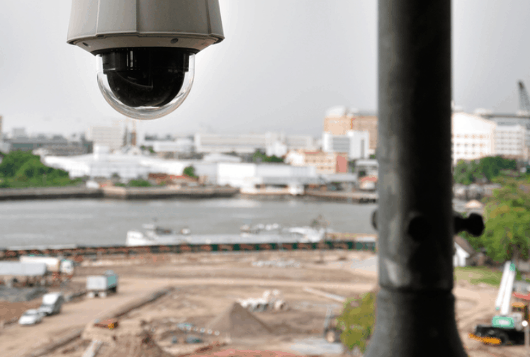 Sightmaster camera in construction site - Sightmaster Australia